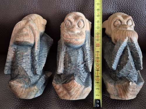 Wise monkeys see no - , evil