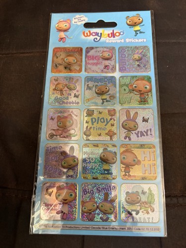 Waybuloo reward sticker sheet - waybuloo,