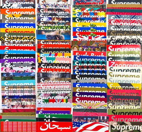 Supreme box logo stickers - supreme,