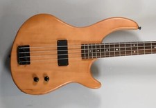 Satin Natural Dean Edge 4 string electric Solid Wood Bass Guitar.