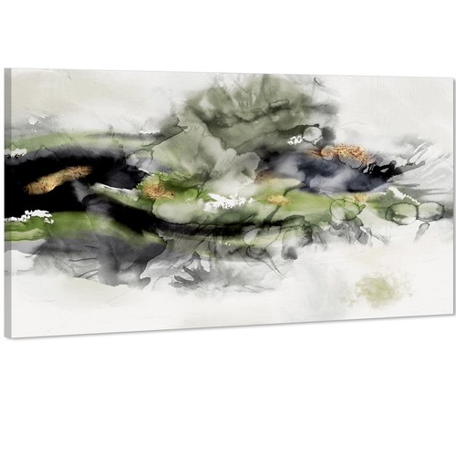 Abstract lime green grey - abstract,