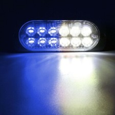 4Pc 12LED 12-24V Car Strobe