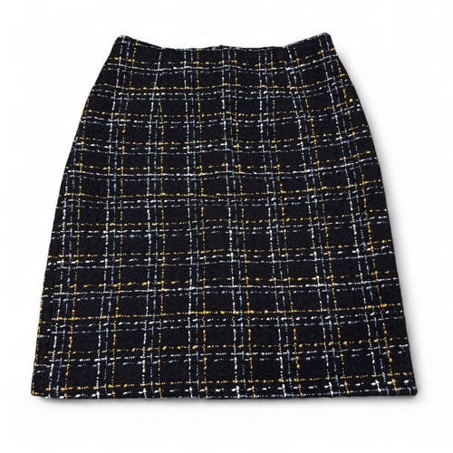 Bagatelle black yellow plaid