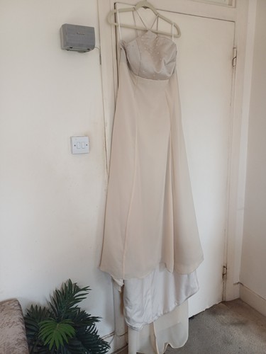 Strapless full length wedding - strapless,