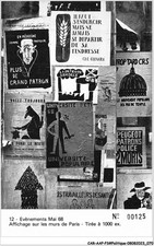 CAR-AAPP3-0202 - POLICY - Events May 68 - Display On The Walls Of PA