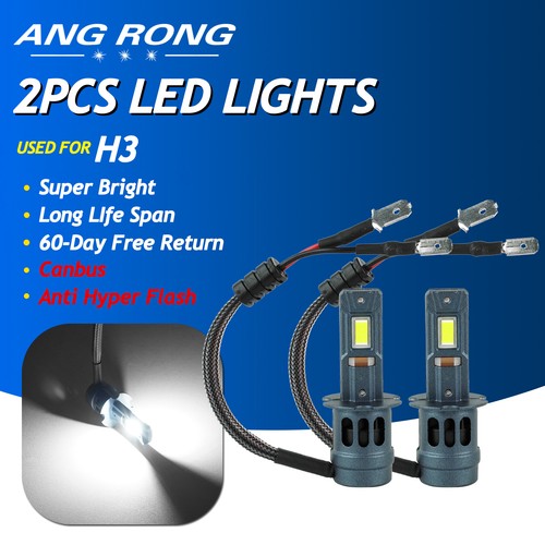 2pcs csp led drl bulbs - csp,