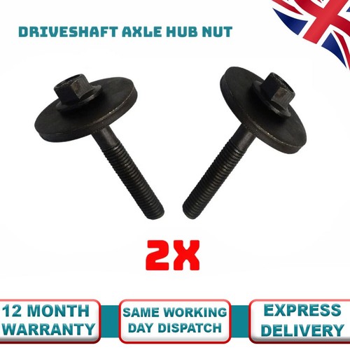 Driveshaft axle hub - axle, nut