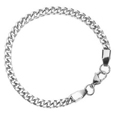 Mens Wrist Link Chain Bracelet
