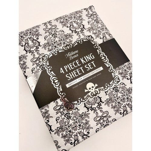 Madame bones king sheet set - king,