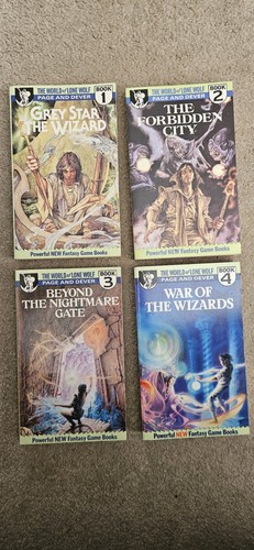 World lone wolf books - of, 1-4