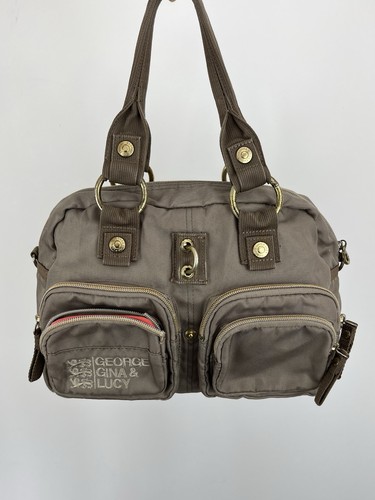 Y2k vintage brown canvas
