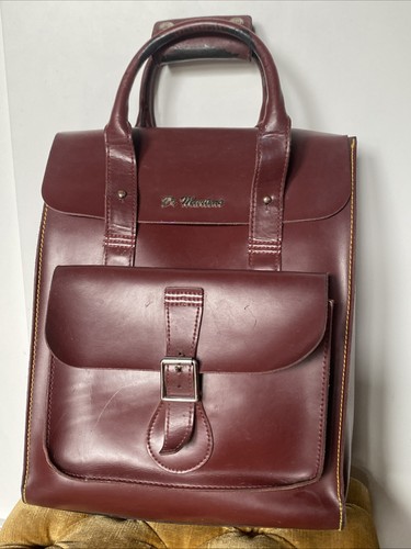 Martens cherry red leather - dr,