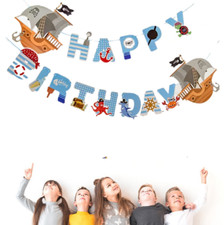 Pirate Banner Children