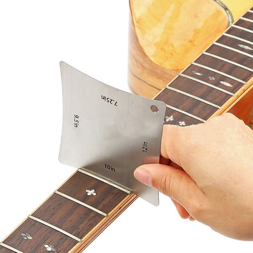 Guitar fretboard radius gauge - guitar,