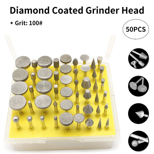 50pc diamond coated grinder - diamond,