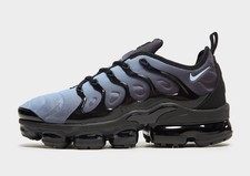 Authentic Nike Air Vapormax Plus ® ( Men Size: UK 9 EUR 44 ) Black / Aluminum