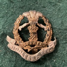 Middlesex Regiment, Cap Badge