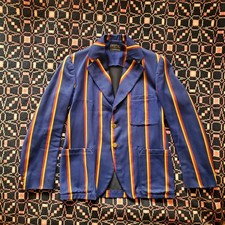 Original 1920s/30s Vintage Wool Boater Blazer/jacket Size 36/37