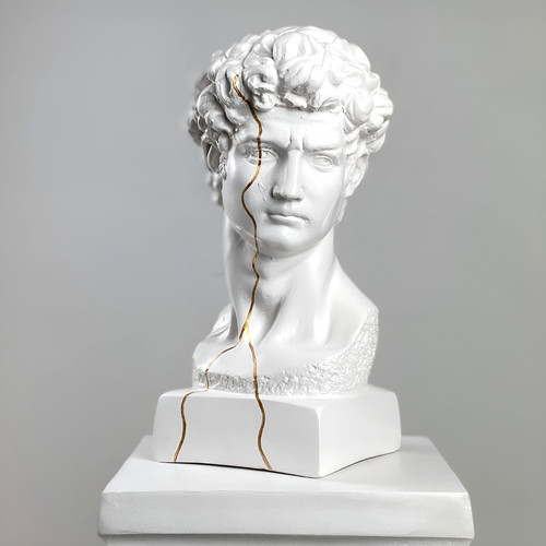 Handmade david statue bust - david,