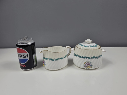 Minton bone china - lidded, sugar