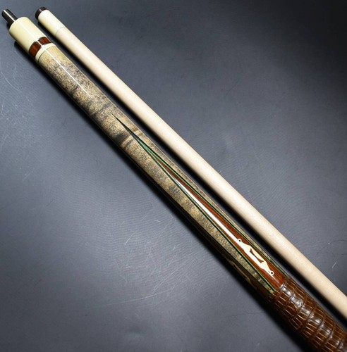 Vintage meucci cue inlay work - cue,
