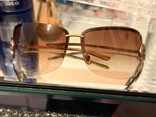 Gucci rimless shield - gucci,