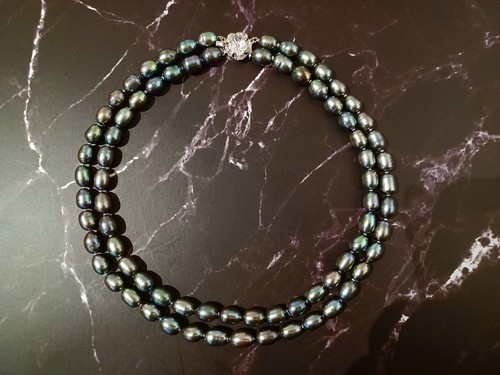 Freshwater pearl necklace - freshwater,