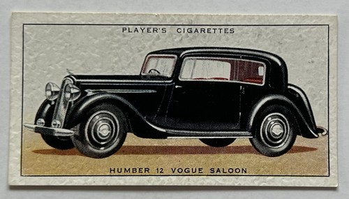 Players motor cars humber - cars,