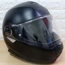 Nolan N100-5 Classic N-Com Motorbike Motorcycle Helmet - Matt Black - L: 59 - 60