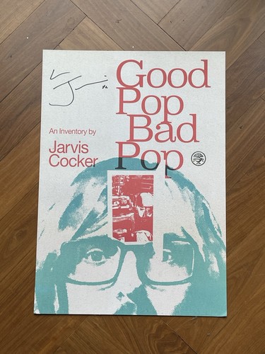 Signed jarvis cocker - signed, book