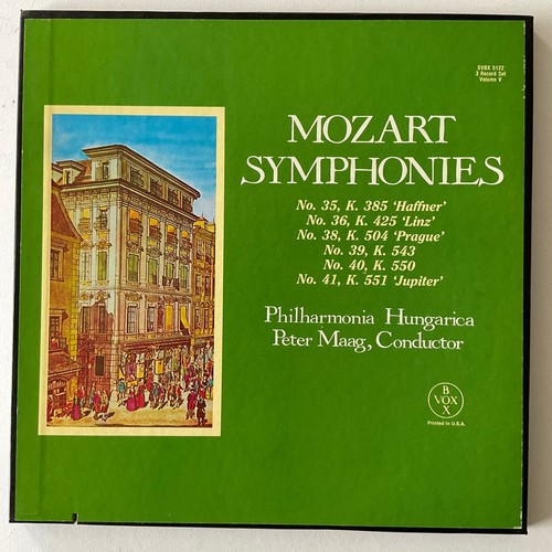 Mozart symphonies volume - symphonies,