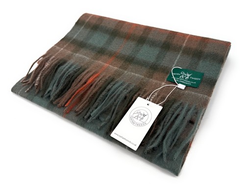 Large lambswool clan tartan - large,