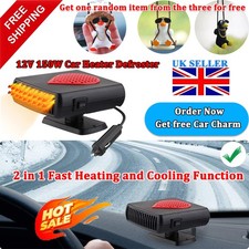 150W Portable Car Heater Defroster , Windshield Defogger, Cigarette Lighter Plug