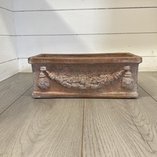 Vintage terracotta pot 31cm - terracotta,