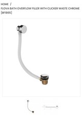 Flova Bath overflow filler