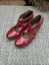 Fly London Burgundy Patent