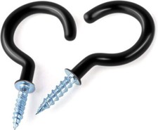 BLACK HOOKS PACK *Screw In*