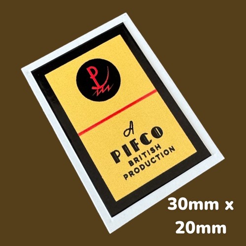 Pifco vinyl sticker retro - pifco,