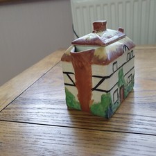 1930s/40s Empire Ware Tudor Series Thatched Cottage Teapot