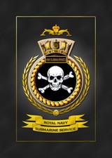 HM SUBMARINES SKULL &