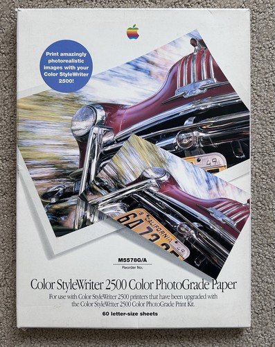 Apple 1996 color stylewriter - apple,
