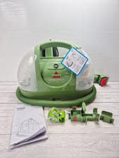 Bissell Little Green Portable Carpet Cleaner With Spray nozzle