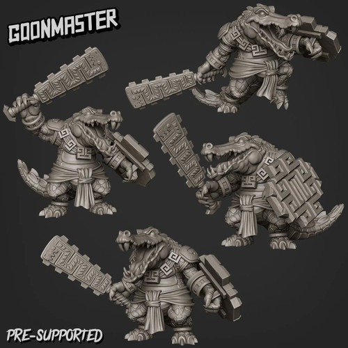 Crocodile guard miniature - crocodile,