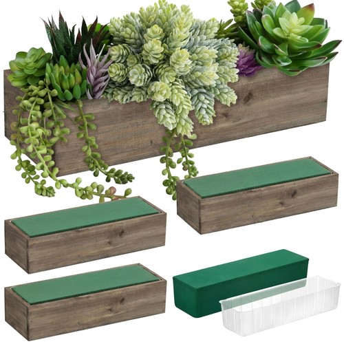 Wooden planter box - "wooden,