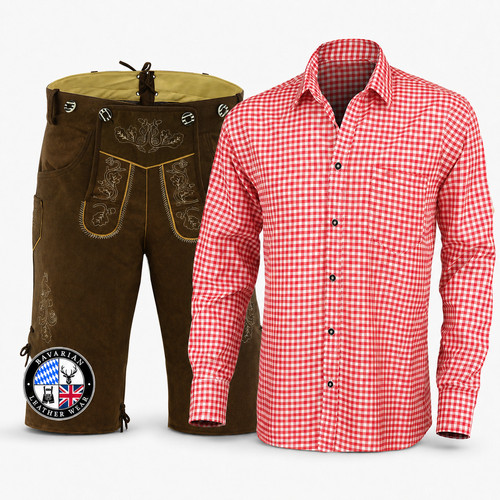Lederhosen synthetic leather - ,