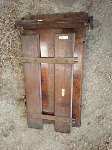 Vintage trouser press wooden