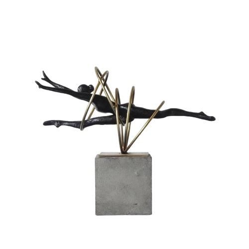 Gymnast figurine with - gymnast,