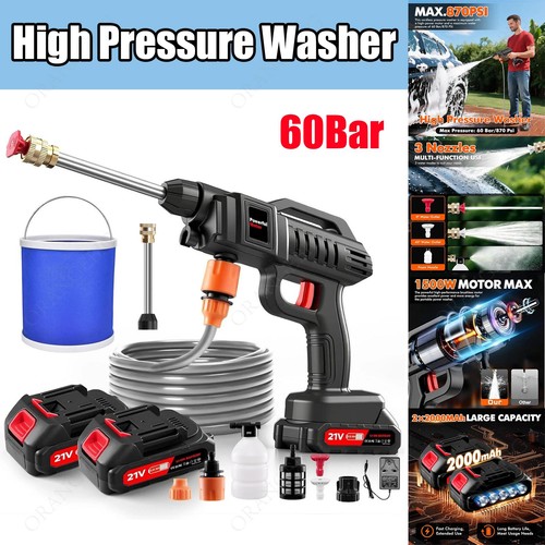 Powerful 21v cordless pressure - powerful,