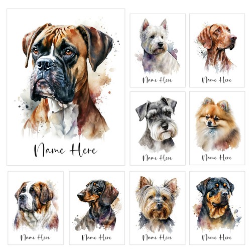 Personalised dogs metal sign - personalised,