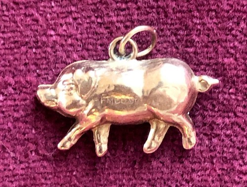 Vintage gold pig - vintage, or